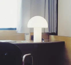 Lampe à poser, Onfale L, blanc, Ø36cm, H44cm - Artemide