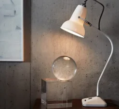 Lampe à poser, ORIGINAL 1227 MINI, blanc, céramique, Ø13cm, H52cm - ANGLEPOISE