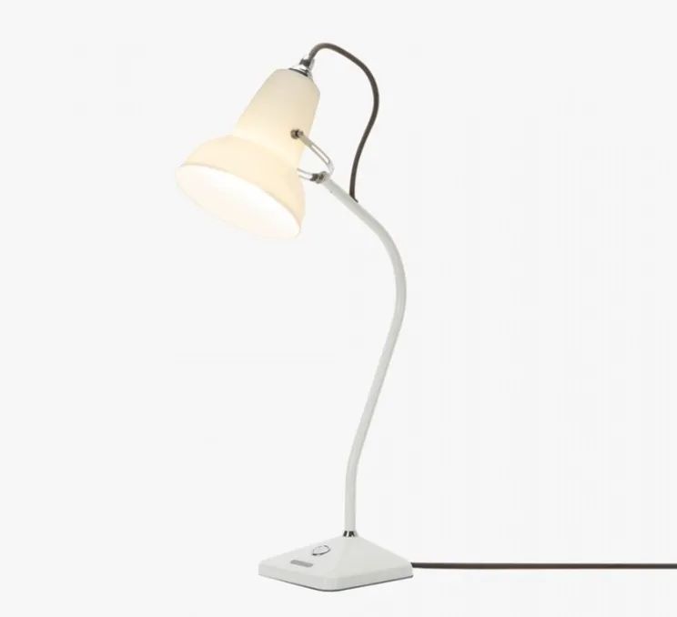 Lampe à poser, ORIGINAL 1227 MINI, blanc, céramique, Ø13cm, H52cm - ANGLEPOISE