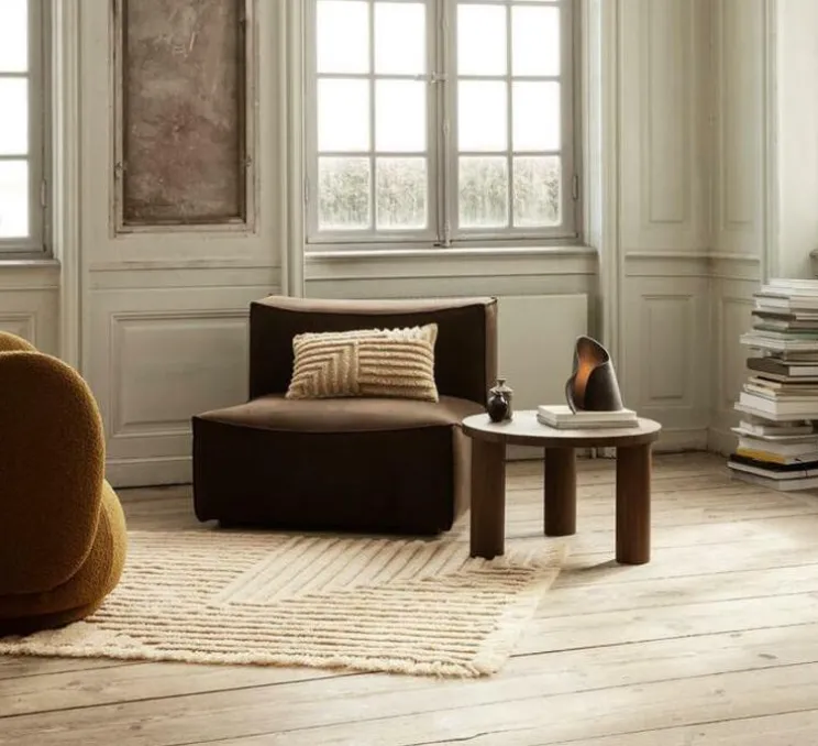 Lampe à poser, Oyster, noir, L25cm, H23,6cm - Ferm Living