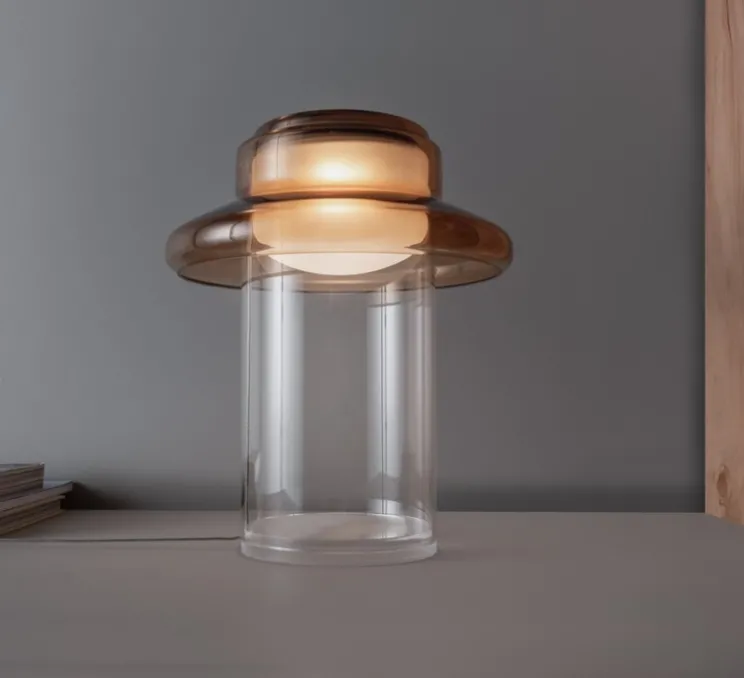 Lampe à poser, Pace 28, ambre, LED, dim, 1800-3002K, Ø28cm, H32cm - A-N-D