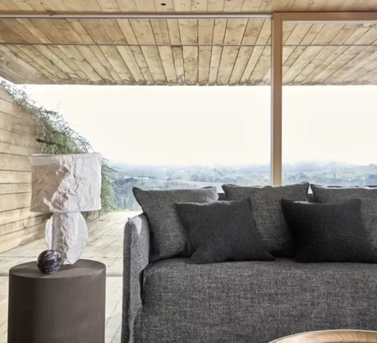 Lampe à poser, Pajama 91, blanc, Ø32cm, H52cm - Gervasoni