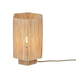 Lampe à poser, Panama L, naturel, Ø24cm, H36cm - Good&Mojo