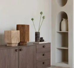 Lampe à poser, Panama S, naturel, Ø28cm, H26cm - Good&Mojo