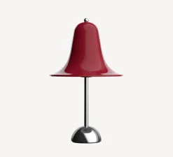Lampe à poser, Pantop 23, rouge cerise, Ø23cm, H38cm - Verpan