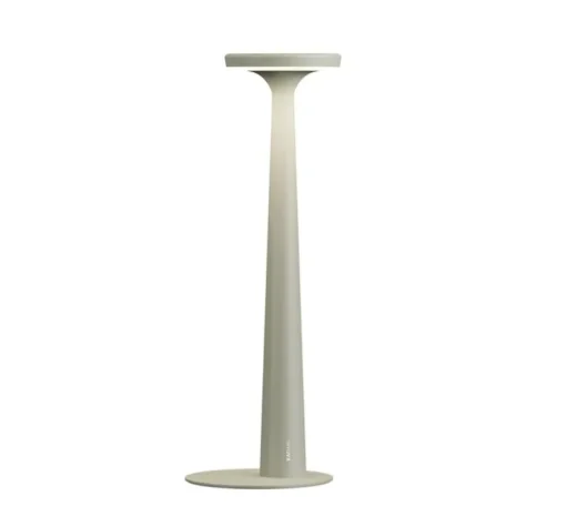 Lampe à poser, Papiria, vert sauge, LED, dim, 2700-3000-4000K, Ø12cm, H34cm - Karman