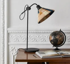 Lampe à poser, Parrot, sable, Ø26cm, H62cm - Forestier