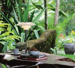 Lampe à poser, PH 3/2, chrome, Ø29cm, H47,2cm - Louis Poulsen