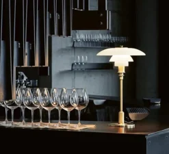 Lampe à poser, PH 3/2, laiton, Ø29cm, H47cm - Louis Poulsen