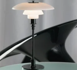 Lampe à poser, PH 3/2, noir, Ø29cm, H47,2cm - Louis Poulsen