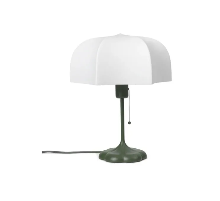 Lampe à poser, Poem, vert, Ø30cm, H42cm - Ferm Living