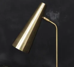 Lampe à poser, Precise, laiton, L21cm, H52cm - House Doctor
