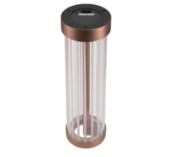 Lampe à poser, Quimera, cuivre foncé mat, LED, dim, 2700-3000K, 120 lm, Ø8cm, H27,7cm - SLV