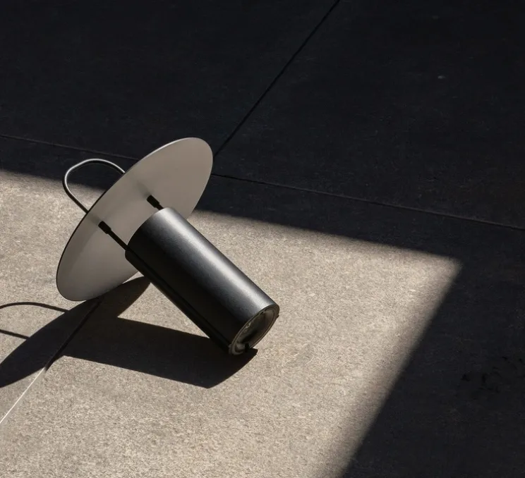 Lampe à poser, Ray, noir, IP44, LED, dim, 2700K, 150 lm, Ø21,2cm, H23,5cm - Audo Copenhagen