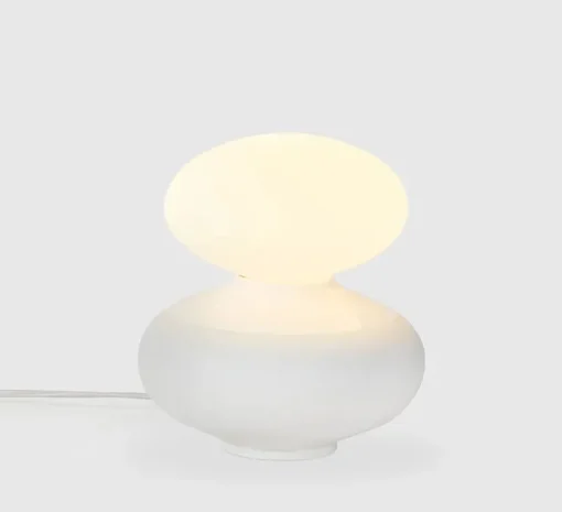 Lampe à poser, Reflection Oval, blanc, Ø19cm, H21cm - Tala
