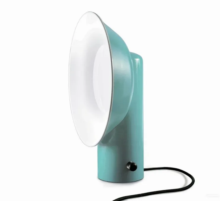 Lampe à poser, Reverb, bleu, H40cm, L31cm - LED, 3000K, 1940lm - Zava