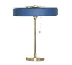 Lampe à poser, Revolve, bleu, LED, Ø35cm, H42cm - Bert Frank