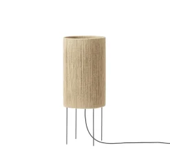 Lampe à poser, Ro, jute, Ø30cm, H80cm - Made by Hand