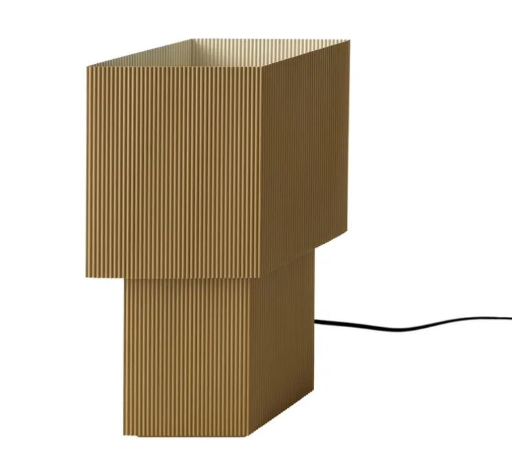 Lampe à poser, Romb 36, Cumin, L29cm, H36cm - Pholc