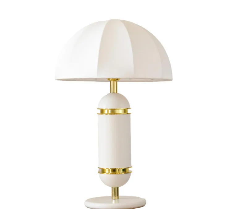 Lampe à poser, Rosalie, crème, Ø36cm, H60cm - COSIN