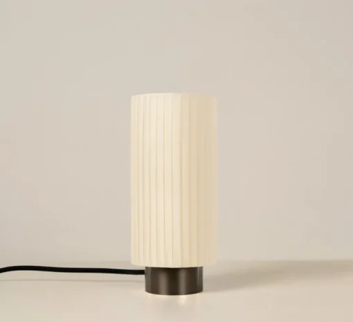Lampe à poser, Ruban 07-20, graphite satiné, Ø10cm, H23cm - CVL