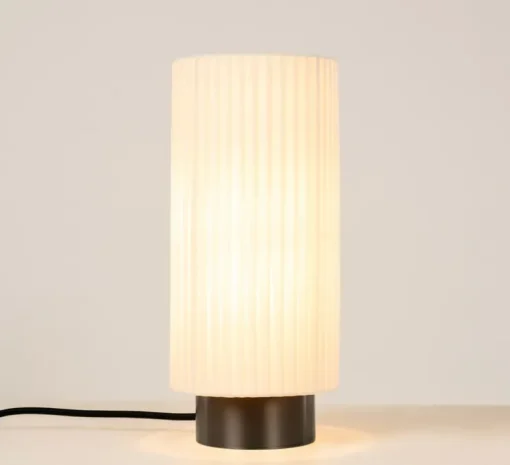 Lampe à poser, Ruban 10-28, graphite satiné, Ø14cm, H32cm - CVL