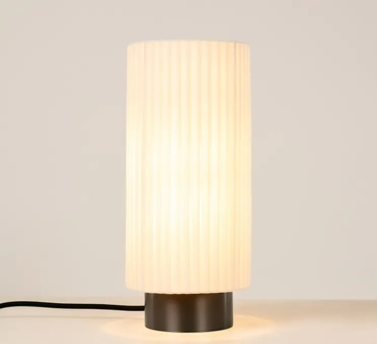 Lampe à poser, Ruban 10-28, graphite satiné, Ø14cm, H32cm - CVL