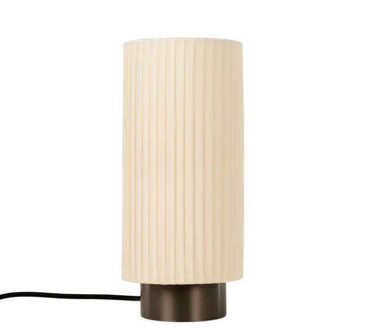 Lampe à poser, Ruban 10-28, graphite satiné, Ø14cm, H32cm - CVL