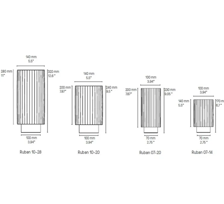 Lampe à poser, Ruban 10-20, laiton satiné, Ø14cm, H24cm - CVL