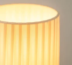 Lampe à poser, Ruban 10-28, laiton satiné, Ø14cm, H32cm - CVL