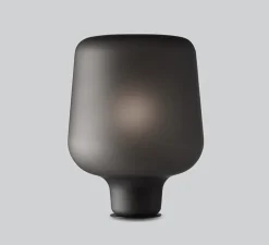 Lampe à poser, Say My Name, gris fumé matt, Ø28cm, H42cm - Northern