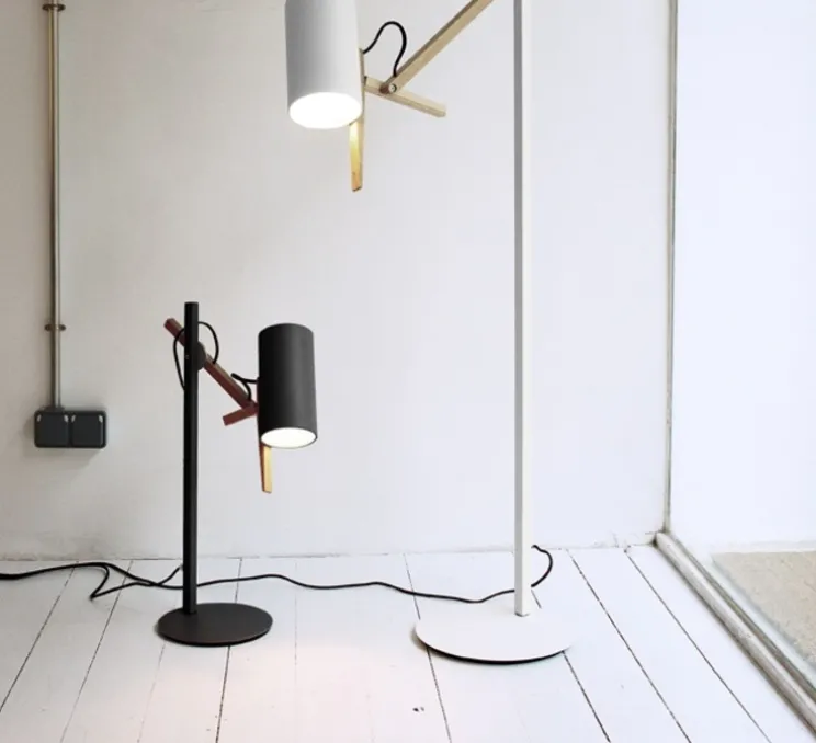 Lampe à poser, Scantling, noir, H59,2cm - Marset