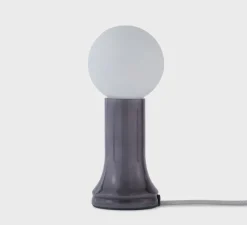 Lampe à poser, Shore, Gris fumé, Ø9,5cm, H22,5cm - Tala