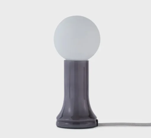 Lampe à poser, Shore, Gris fumé, Ø9,5cm, H22,5cm - Tala