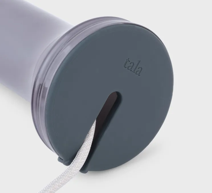 Lampe à poser, Shore, Gris fumé, Ø9,5cm, H22,5cm - Tala