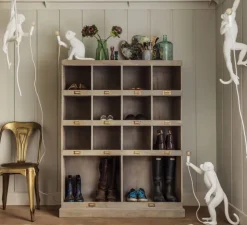 Lampe à poser, Singe, Monkey Sitting, blanc, H32cm - Seletti