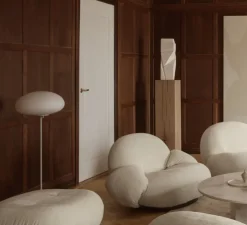 Lampe à poser, Stemlite, Pebble Grey, Ø32cm, H70cm - Gubi