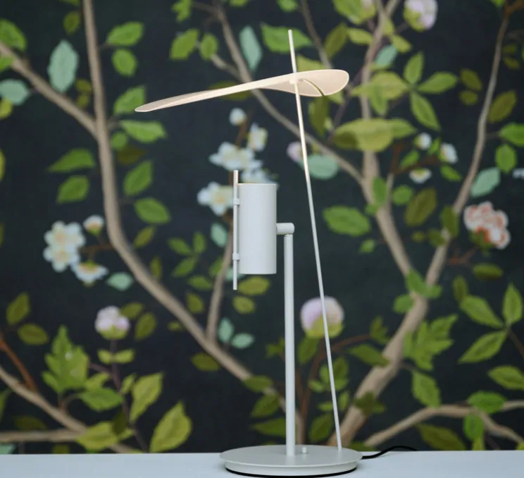 Lampe à poser, Stilla, beige, LED, dim, 2700K, 1500 lm, Ø25cm, H50cm - OliveLab