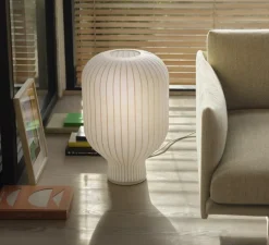 Lampe à poser, Strand, blanc, dim, Ø40cm, H59cm - Muuto