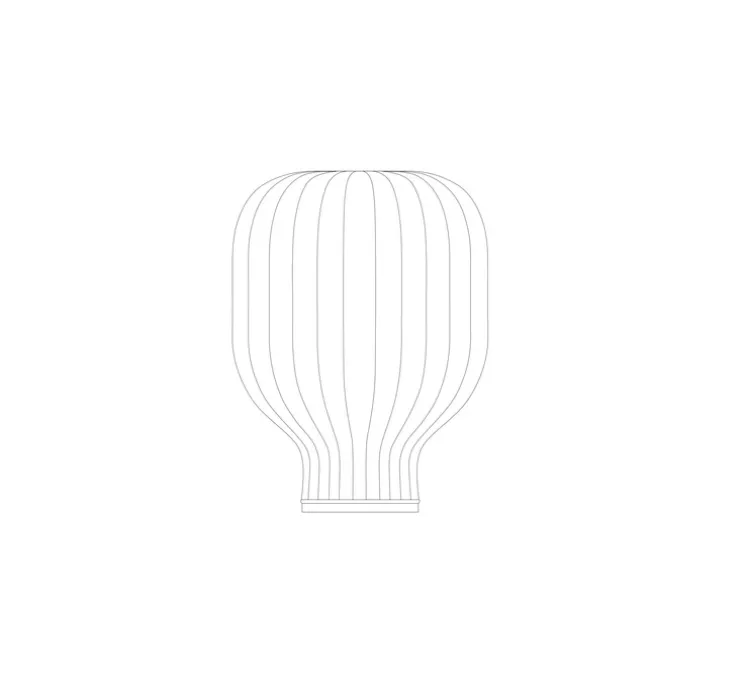 Lampe à poser, Strand, blanc, Ø29cm, H39cm - Muuto