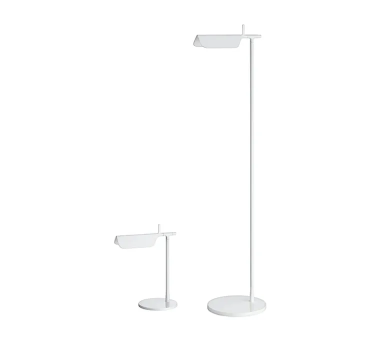 Lampe à poser, Tab, blanc, LED, 2700K, 347lm, L27,3cm, H32,7cm - Flos