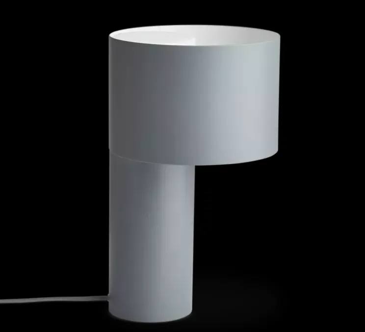 Lampe à poser, Tangent, gris, Ø20cm, H34cm - Woud