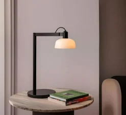 Lampe à poser, Tatawin, blanc, Ø25cm, H57,5cm - Faro