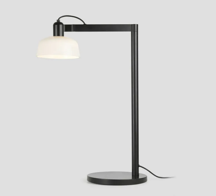 Lampe à poser, Tatawin, blanc, Ø25cm, H57,5cm - Faro