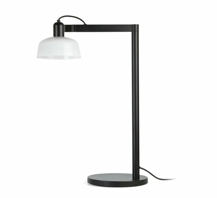 Lampe à poser, Tatawin, blanc, Ø25cm, H57,5cm - Faro