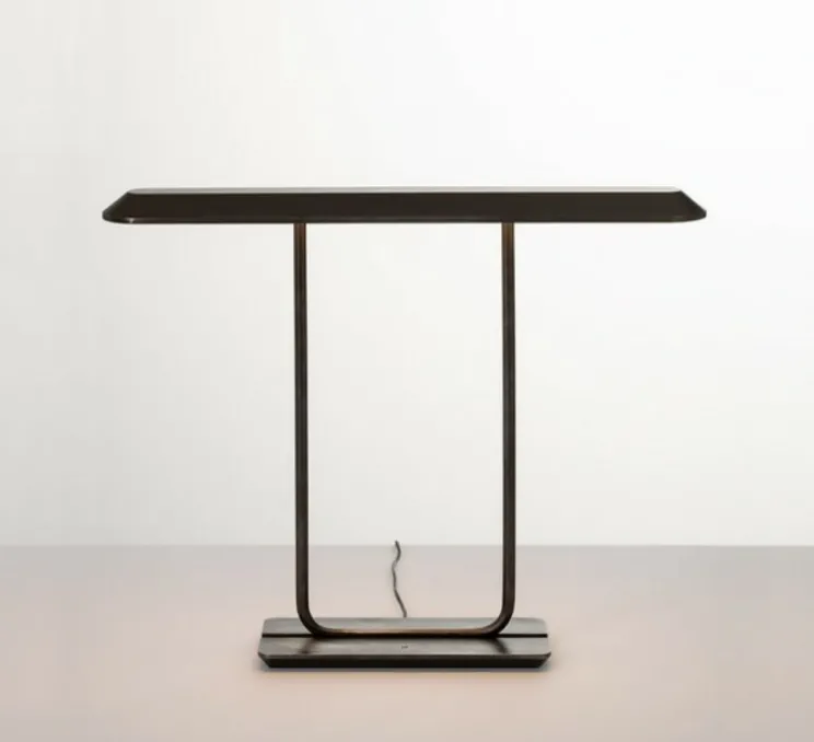 Lampe à poser, Tempio, bronze, LED, dim, 3000K, 524 lm, L46,5cm, H36,5cm - Artemide