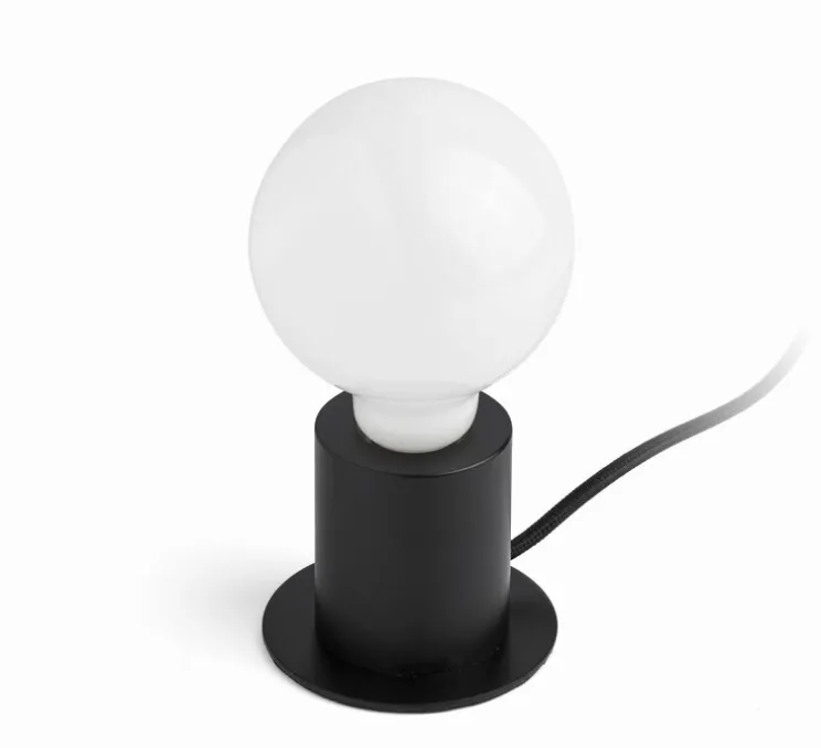 Lampe à poser, TEN, noir, Ø9cm, H7,5cm - Faro