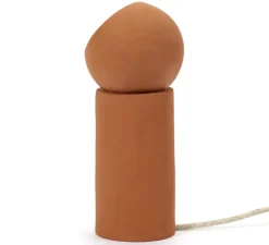 Lampe à poser, Terra Light S, terracotta, Ø12cm, H29cm - Serax