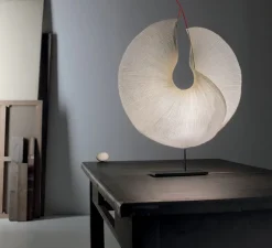 Lampe à poser, The MaMo Nouchies, Yoruba Rose, blanc, Ø50cm, H60cm - Ingo Maurer
