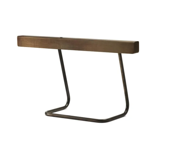 Lampe à poser, T-Model, laiton bruni, LED, dim, 2700K, 1185 lm, L50cm, H30cm - Anour